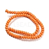 Synthetic Imperial Jasper Dyed Beads Strands G-D077-E01-02F-3