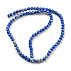Synthetic Imperial Jasper Dyed Beads Strands G-D077-A01-02A-3