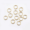 304 Stainless Steel Open Jump Rings X-STAS-L187-4x0.8mm-G-1