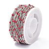 304 Stainless Steel Enamel Curb Chains CHS-P013-01P-04-4