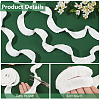 5 Yards Folded Polyester Pleated Ribbon OCOR-FG0002-13-3