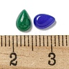 Dyed Natural White Jade Cabochons G-Q173-02A-11-3