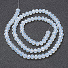 Glass Beads Strands EGLA-A034-J2mm-D06-2