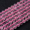 Natural Rose Quartz Bead Strands G-R173-10mm-04-1