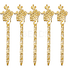 10Pcs Alloy Bookmarks AJEW-SC0003-51G-1