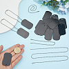 60Pcs Aluminum Big Pendants ALUM-OC0010-01C-3