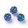 Handmade Bumpy Lampwork Beads LAMP-E021-07B-2