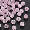 Transparent Crackle Acrylic Beads MACR-S373-66-N02-1