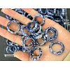 Natural Blue Spot Jasper Finger Rings WG8089A-09-1