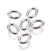 Tarnish Resistant 304 Stainless Steel Open Jump Rings STAS-F250-11P-H-2