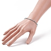 Natural Apatite Beaded Stretch Bracelet BJEW-JB08484-06-3