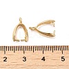 Rack Plating Brass Ice Pick Pinch Bails LS-KK-Z030-05E-G-01-3