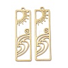 Brass Pendants KK-I010-12C-2