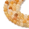 Natural Topaz Jade Bead Strands G-K146-63-3mm-4