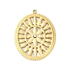 304 Stainless Steel Pendants STAS-V004-03G-1