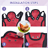 Polyester Chicken Saddle Apron AJEW-CP0008-61A-5