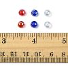 900Pcs 3 Colors Transparent Acrylic Beads MACR-FS0002-23-5