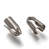 304 Stainless Steel Folding Crimp Ends X-STAS-G122-09P-B01-2