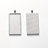 Alloy Pendant Cabochon Settings X-PALLOY-A15647-N-NF-1