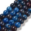 Natural Blue Opal Beads Strands G-H045-A02-6MM-2
