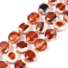 Natural Fire Crackle Agate Beads Strands G-NH0004-050-2
