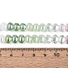 Electroplate Mixed Styles Glass Beads Strands EGLA-N022-14A-A04-4