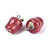 Handmade Porcelain Pendants PORC-N013-16A-2