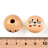 Natural Wood European Beads LS-X-WOOD-S055-16A-3