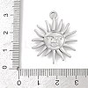 304 Stainless Steel Pendants STAS-D366-01H-P-3