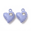 Spray Painted Alloy Pendants FIND-B016-01-3