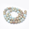 Synthetic Imperial Jasper Beads Strands G-Q462-131B-8mm-2