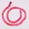Natural Agate Bead Strands G-G882-6mm-C01-6-2