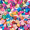 300Pcs Handmade Polymer Clay Colours Beads CLAY-CW0001-02B-3