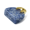 Natural Blue Spot Jasper Pendants G-WH0018-033G-06-2