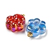 Transparent Acrylic Pendants MACR-D023-01-2