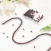 Natural Garnet Beads Strands G-OC0001-25-4mm-5