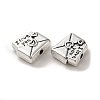 Tibetan Style Alloy Beads PALLOY-P302-09E-AS-2