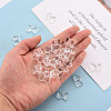 Transparent Acrylic Pendants TACR-T024-02BA-205-5