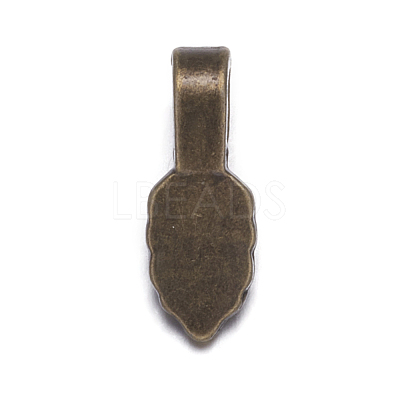 Tibetan Style Pendant Bails MAB3357Y-1