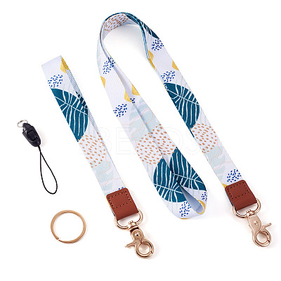 1 Set Polyester Mobile Straps HJEW-TA0001-40A-1
