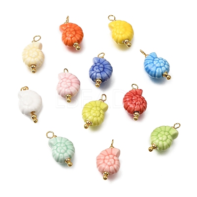 Handmade Porcelain Pendants PR-CBA0027-01G-1