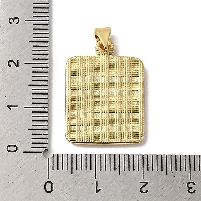 Rack Plating Brass Pendants KK-B092-42G-Q-1