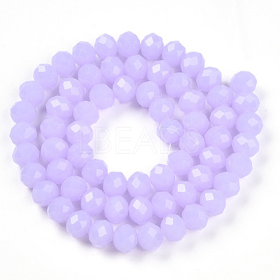 Glass Beads Strands EGLA-A034-J10mm-D11-1