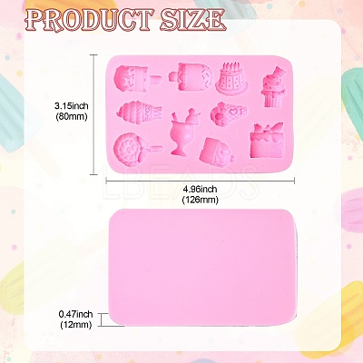 2Pcs Silicone Cake Molds for DIY ST-CJ0007-70-1