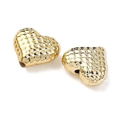 UV Plating Acrylic Waffle Beads X-MACR-L015-20B-1