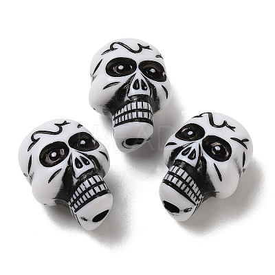 Opaque Acrylic Beads OACR-C016-14A-1
