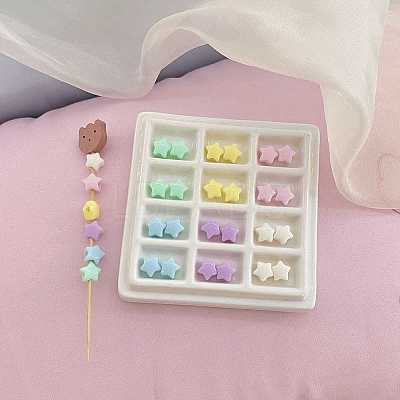 Opaque Acrylic Beads OACR-N163-21-1