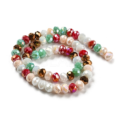 Glass Beads Strands EGLA-A034-M10mm-35-1