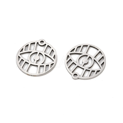 201 Stainless Steel Pendants STAS-U052-02C-P-1