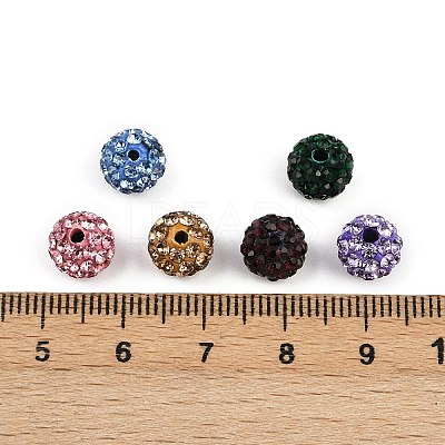 Grade A Rhinestone Beads RB-B025-30-1